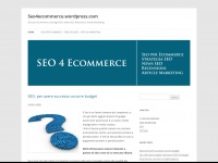 Seo4ecommerce.wordpress.com