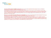 Healthearizonaplus.gov