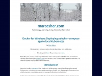 marcesher.com Thumbnail