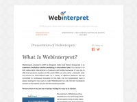 webinterpret.wordpress.com Thumbnail