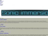 sonicimmersion.org Thumbnail