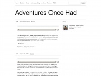 adventuresoncehad.com Thumbnail