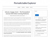 periodictableexplorer.com Thumbnail