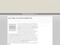 your-baby-can-read-complete-set.tripod.com Thumbnail