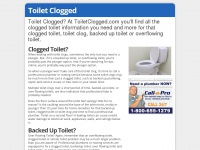 toiletclogged.com Thumbnail