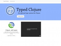 Typedclojure.org