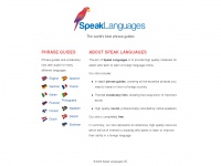 speaklanguages.com Thumbnail