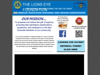 Lionseyefoundation.com