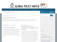 Globalpolicywatch.org