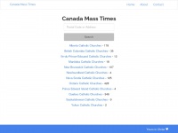 Canadamasstimes.org