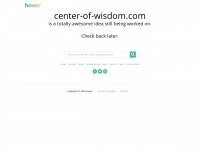 center-of-wisdom.com Thumbnail
