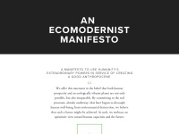 Ecomodernism.org