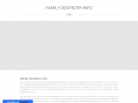 Familydentistryinfo.weebly.com