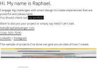 Raphaelwenger.com