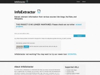 infoextractor.org Thumbnail