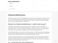 seitenschlaeferkissen.info