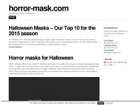 horror-mask.com Thumbnail