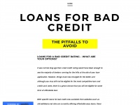 Loansforbadcreditrating.weebly.com