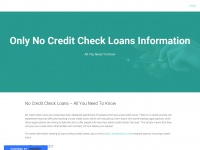 onlynocreditcheckloans.weebly.com Thumbnail