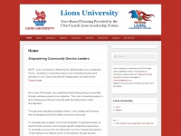 Lionsuniversity.org