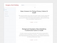 Surgery-and-holiday.com