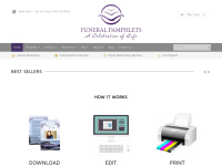 funeralpamphlets.com Thumbnail