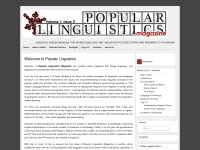popularlinguisticsonline.org Thumbnail