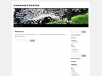 maintenancesolutionsblog.wordpress.com Thumbnail