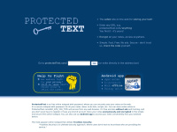 protectedtext.com Thumbnail