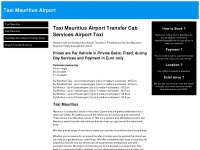 Mauritius-airport-taxi.com