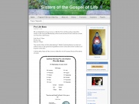 Gospeloflifesisters.wordpress.com