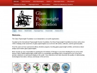 Glasspaperweightfoundation.com
