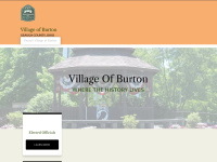 villageofburton.org