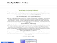 whatsappforpcfreedownload.weebly.com Thumbnail