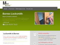 barnes-locksmiths.maxlocks.co.uk Thumbnail