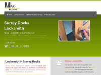 surrey-docks-locksmiths.maxlocks.co.uk Thumbnail