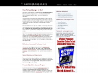 lastinglonger.org Thumbnail
