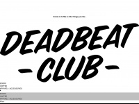 deadbeatclubpress.com Thumbnail