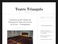 teatrotriangulo.com Thumbnail