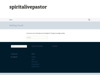 Spiritalivepastor.wordpress.com