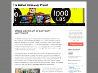 therealbatmanchronologyproject.com Thumbnail