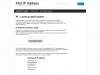 findip-address.com Thumbnail