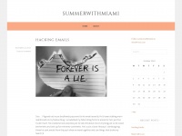 Summerwithmiami.wordpress.com