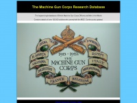 machine-gun-corps-database.co.uk Thumbnail