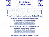 ahavat-israel.com Thumbnail