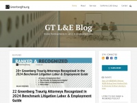gtlaw-laborandemployment.com Thumbnail