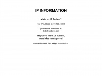 ip-information.xyz Thumbnail