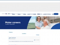 careers.mater.org.au Thumbnail