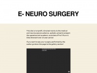 e-neurosurgery.com Thumbnail
