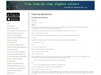 algebrasolver.com Thumbnail